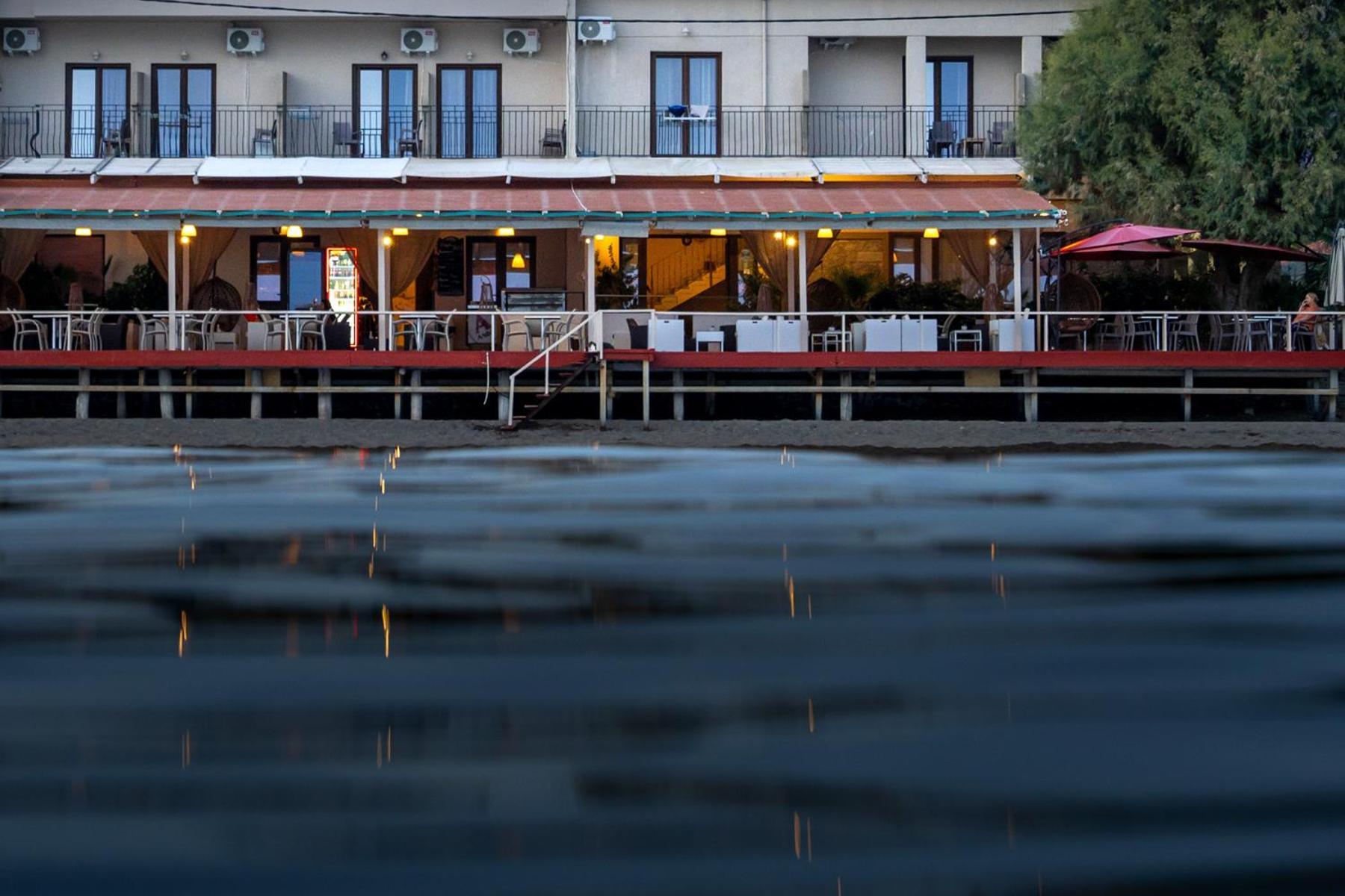 Sappho Hotel Skála Eresoú Exterior foto